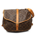 Saumur Handbag Monogram Canvas 35