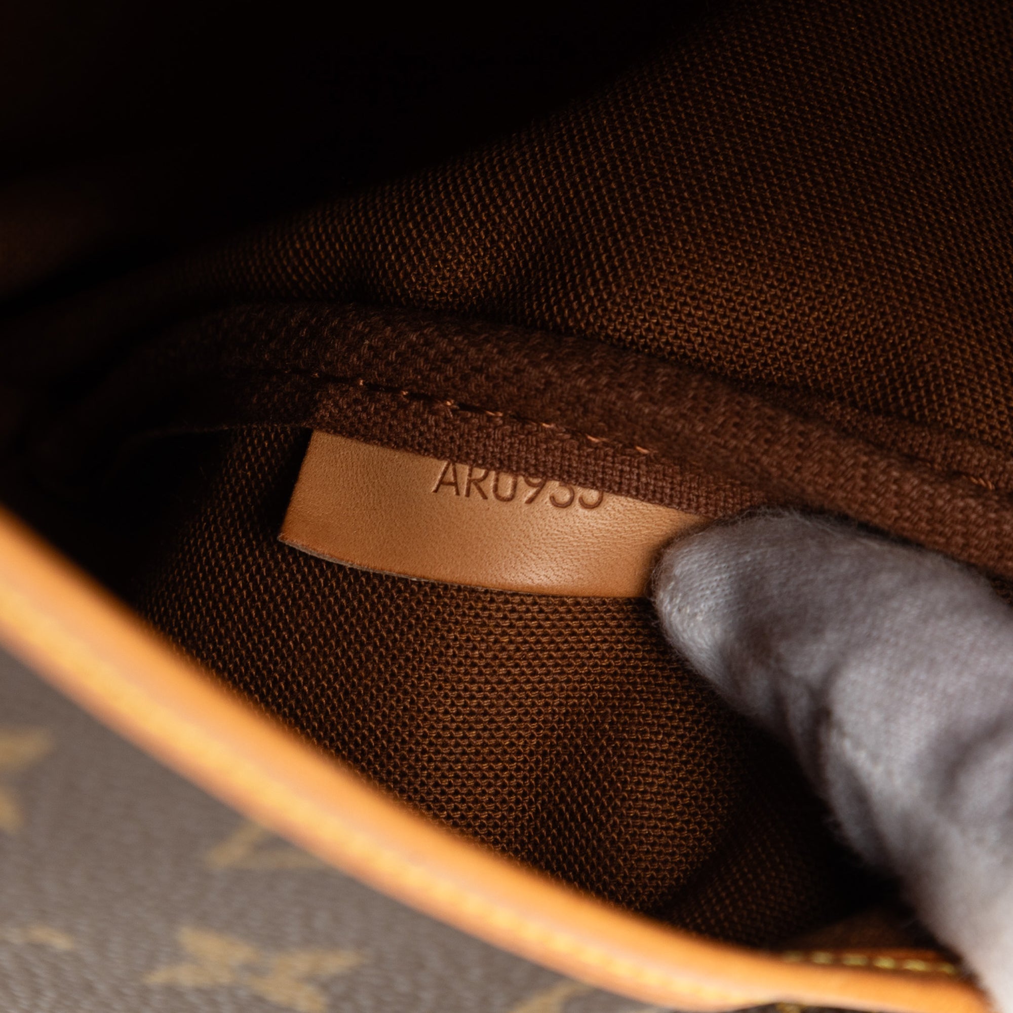 Saumur Handbag Monogram Canvas 35