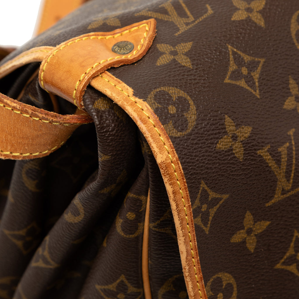 Saumur Handbag Monogram Canvas 35