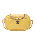 Camera Case Bag Quilted Caviar Mini