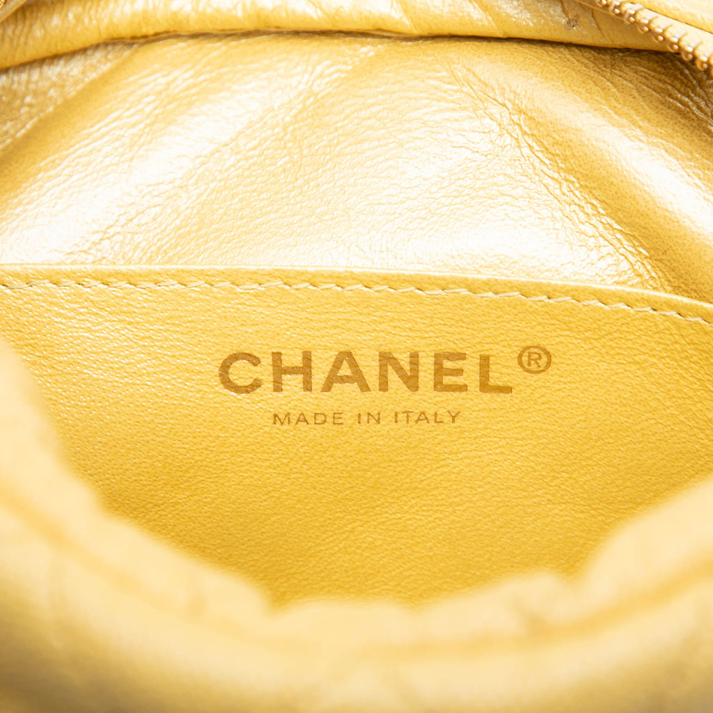 Camera Case Bag Quilted Caviar Mini