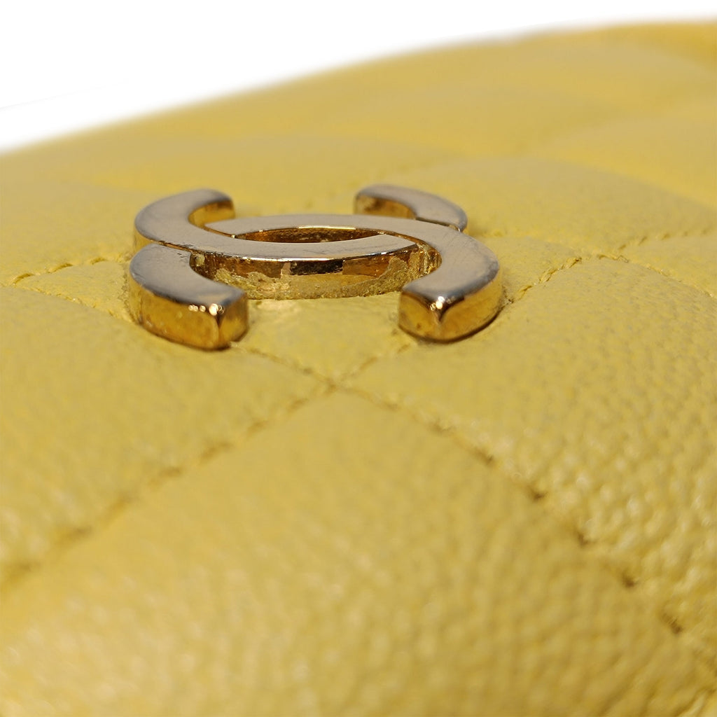 Camera Case Bag Quilted Caviar Mini