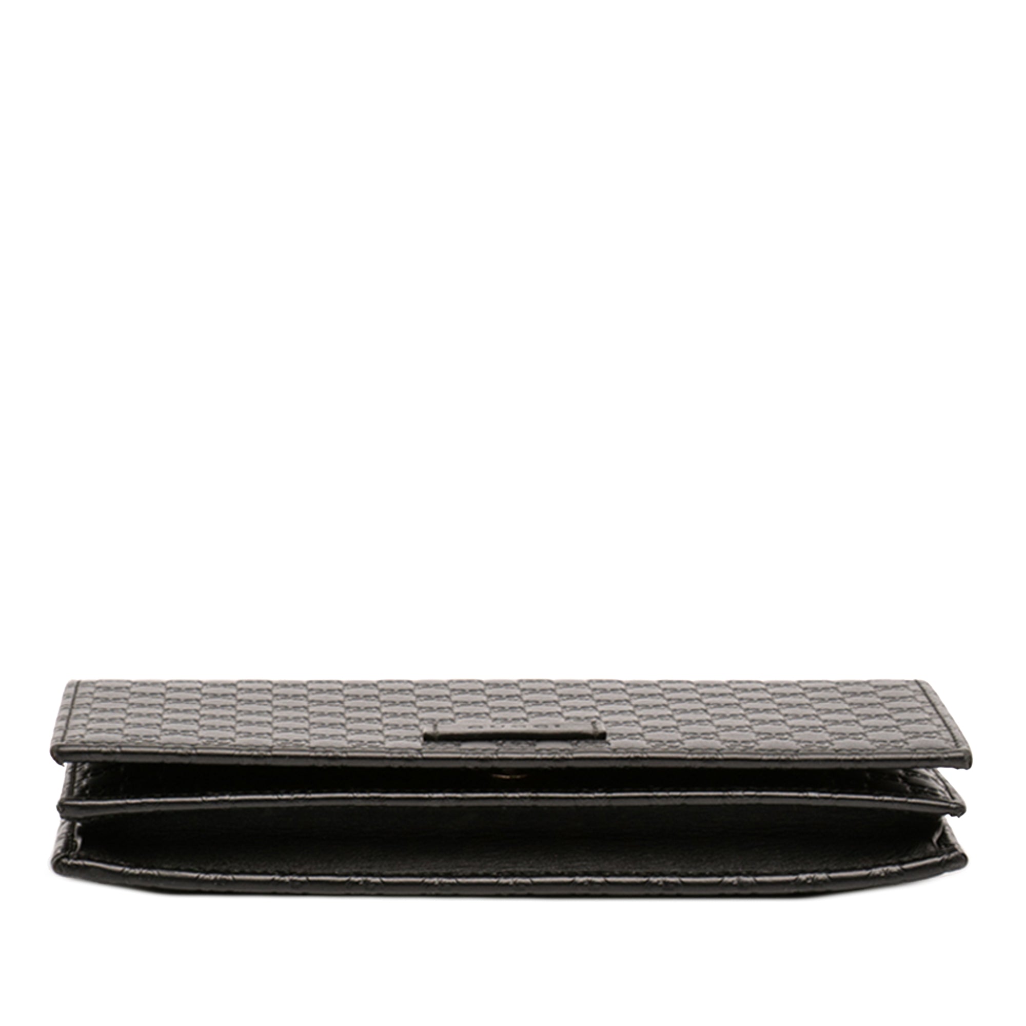 Wallet on Strap Microguccissima Leather