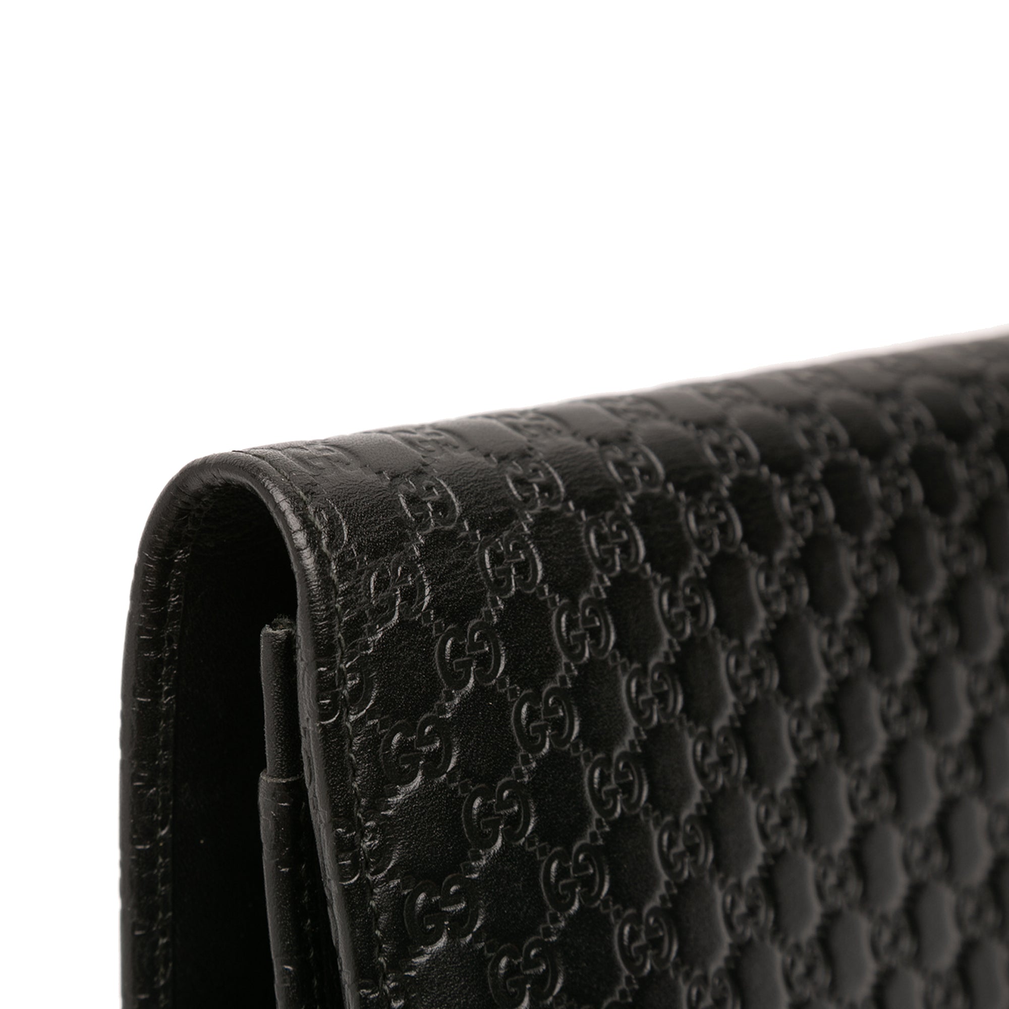 Wallet on Strap Microguccissima Leather