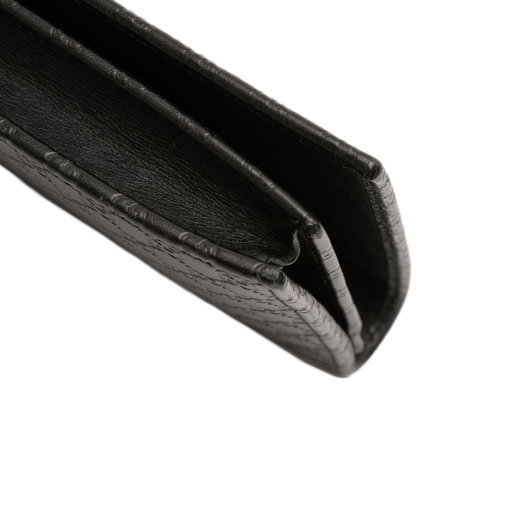 Wallet on Strap Microguccissima Leather