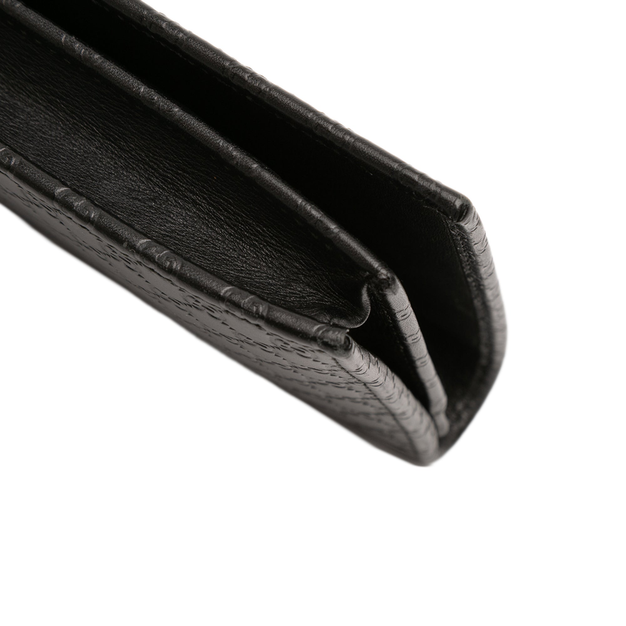 Wallet on Strap Microguccissima Leather