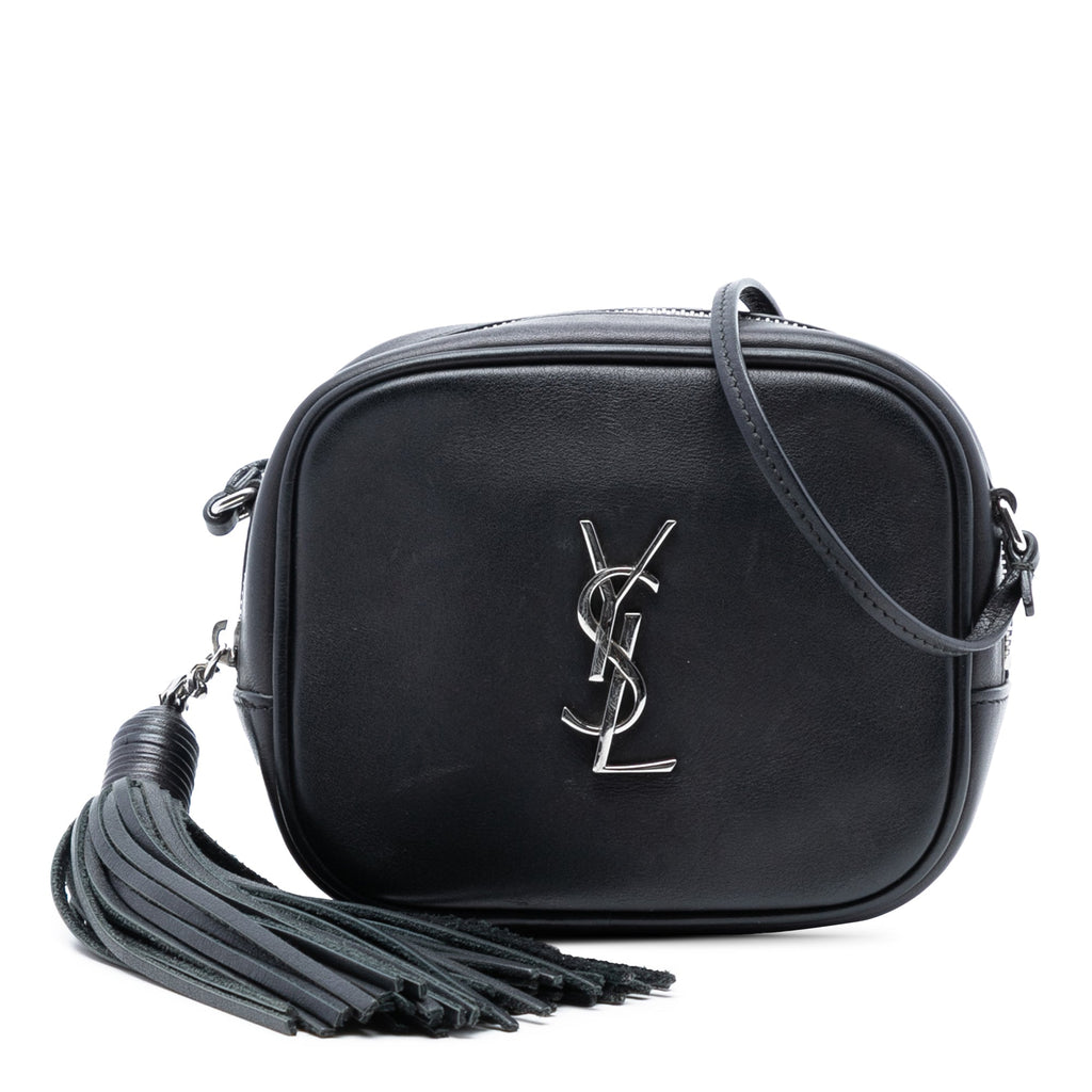 Classic Monogram Blogger Crossbody Bag Leather Small