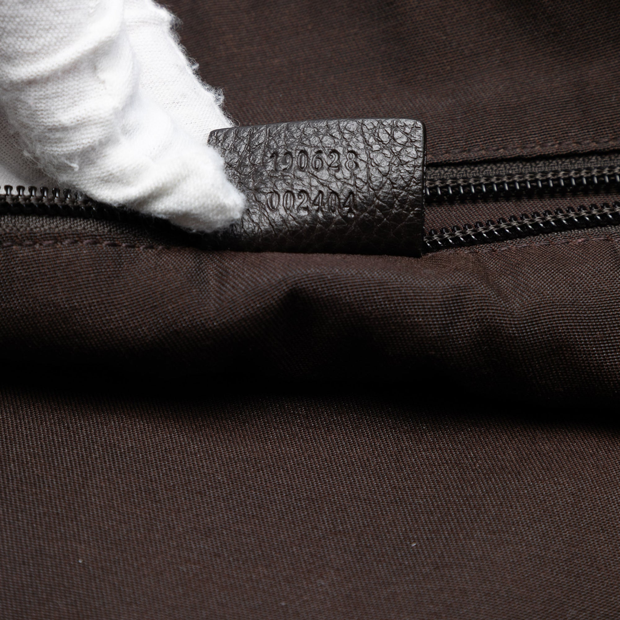 Zip Top Messenger Bag GG Coated Canvas Large