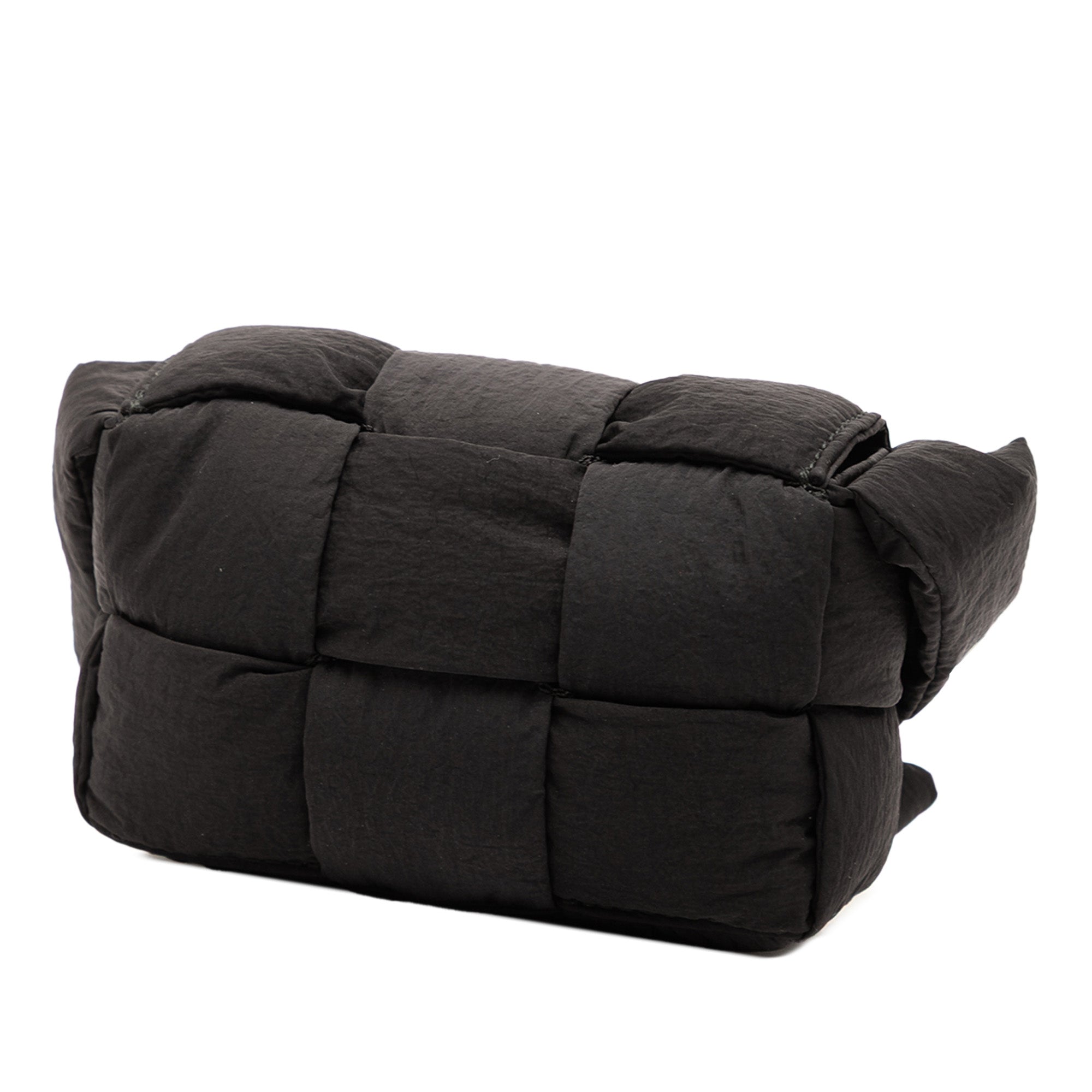Padded Tech Cassette Crossbody Bag Intrecciato Nylon