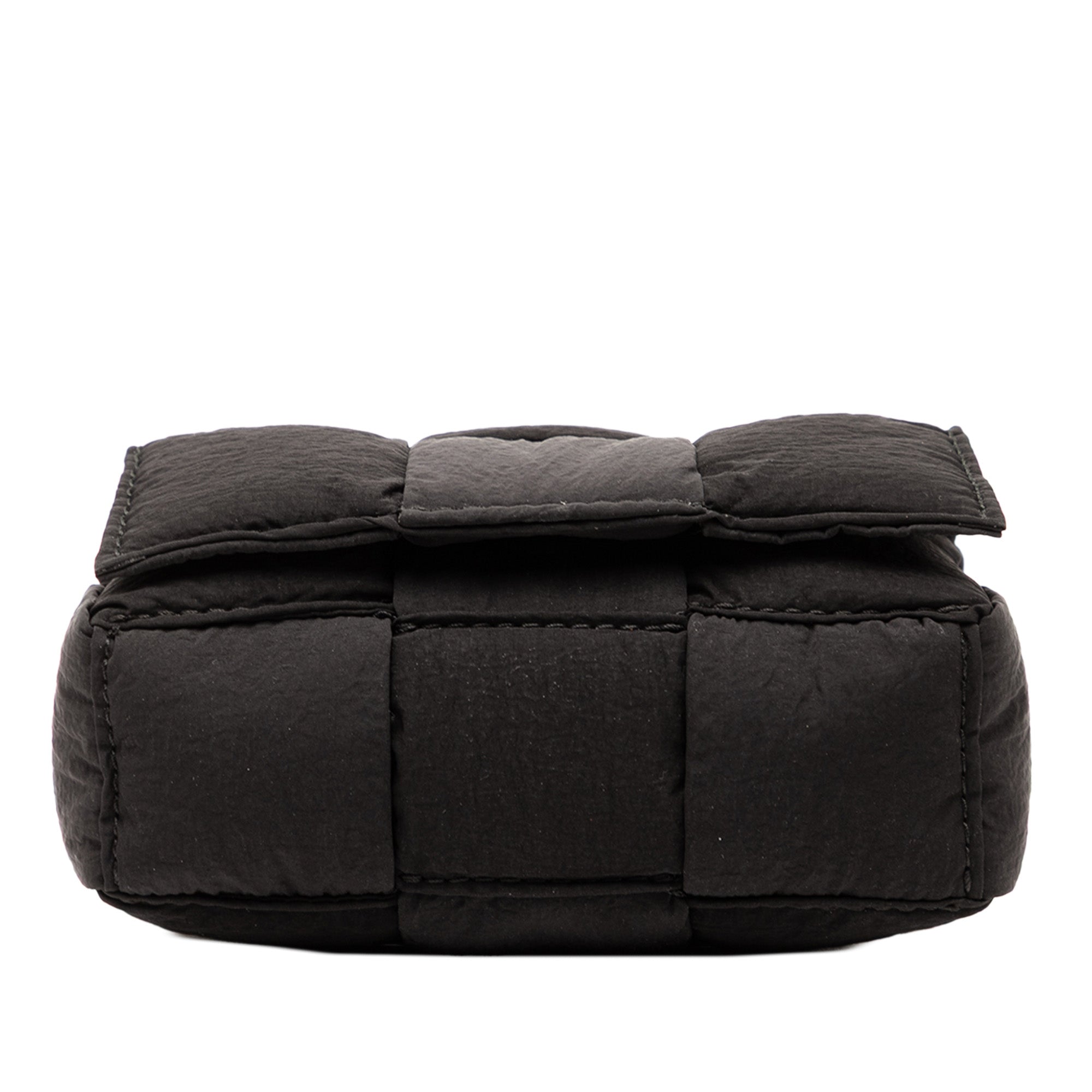 Padded Tech Cassette Crossbody Bag Intrecciato Nylon