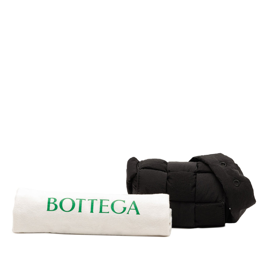 Padded Tech Cassette Crossbody Bag Intrecciato Nylon