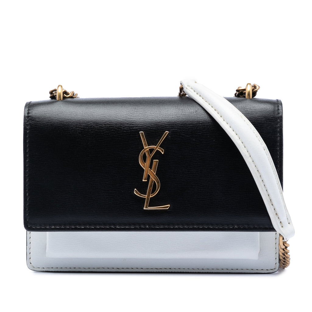 Sunset Chain Wallet Leather