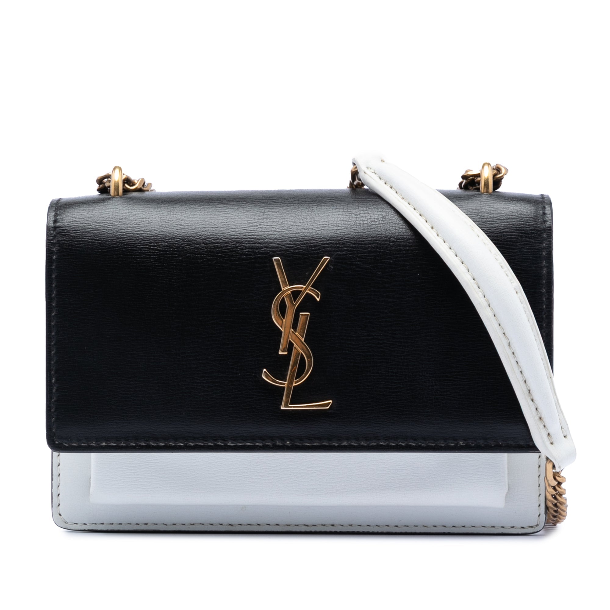 Sunset Chain Wallet Leather