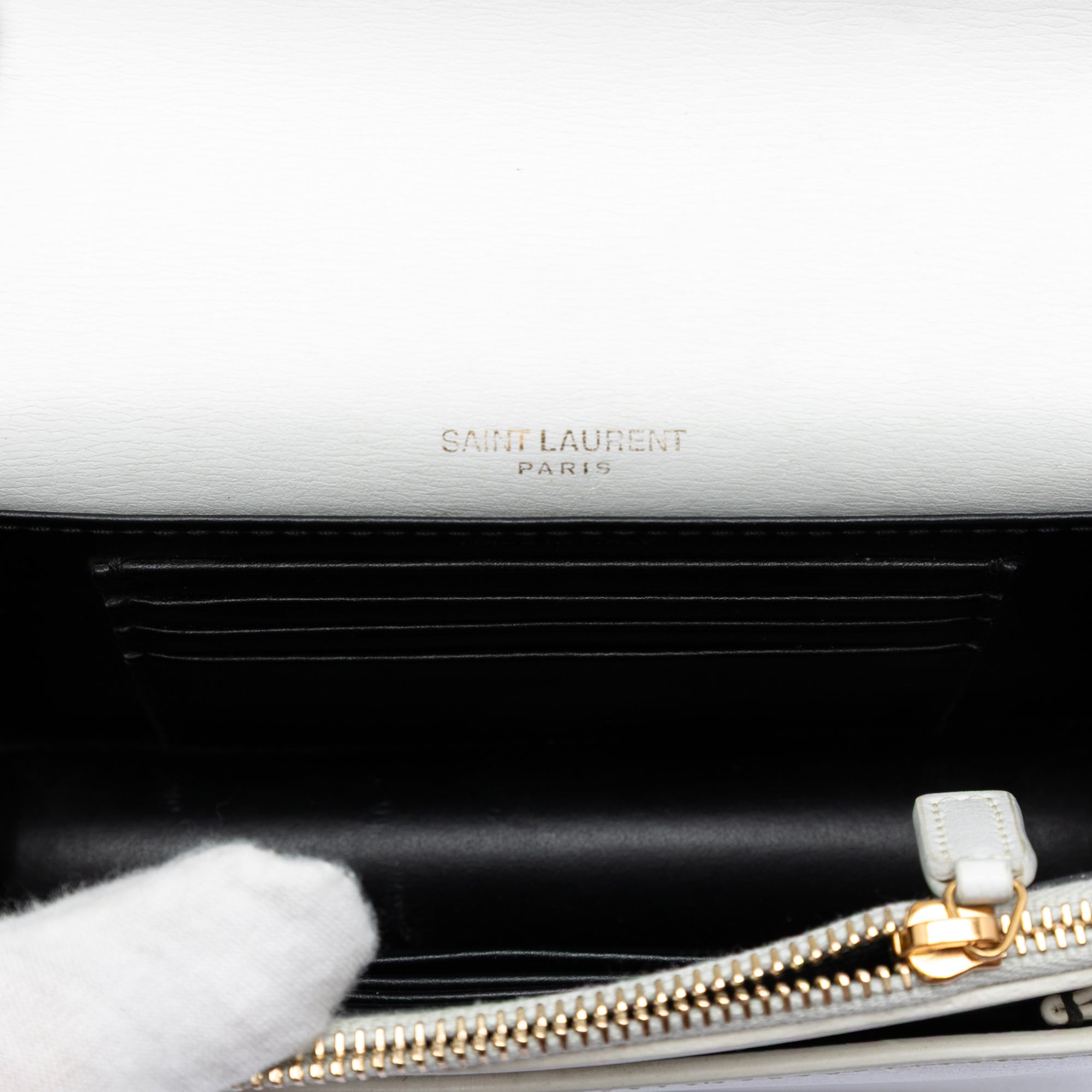 Sunset Chain Wallet Leather