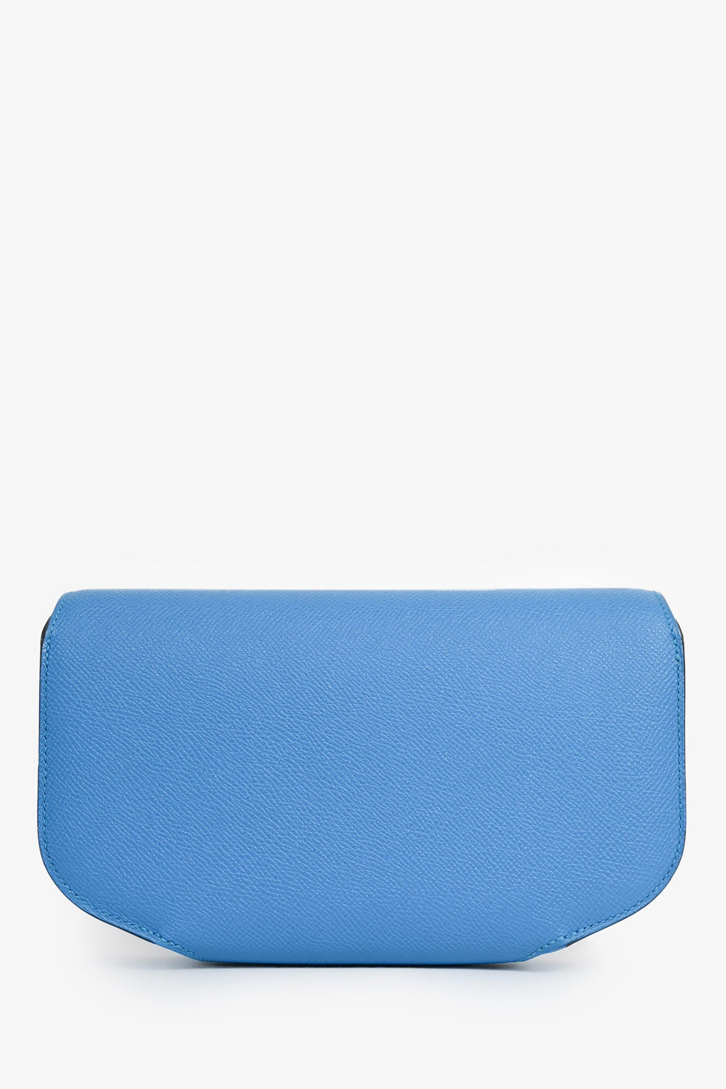 Hermès Blue Epsom Calfskin 'Cherche-Midi' Clutch