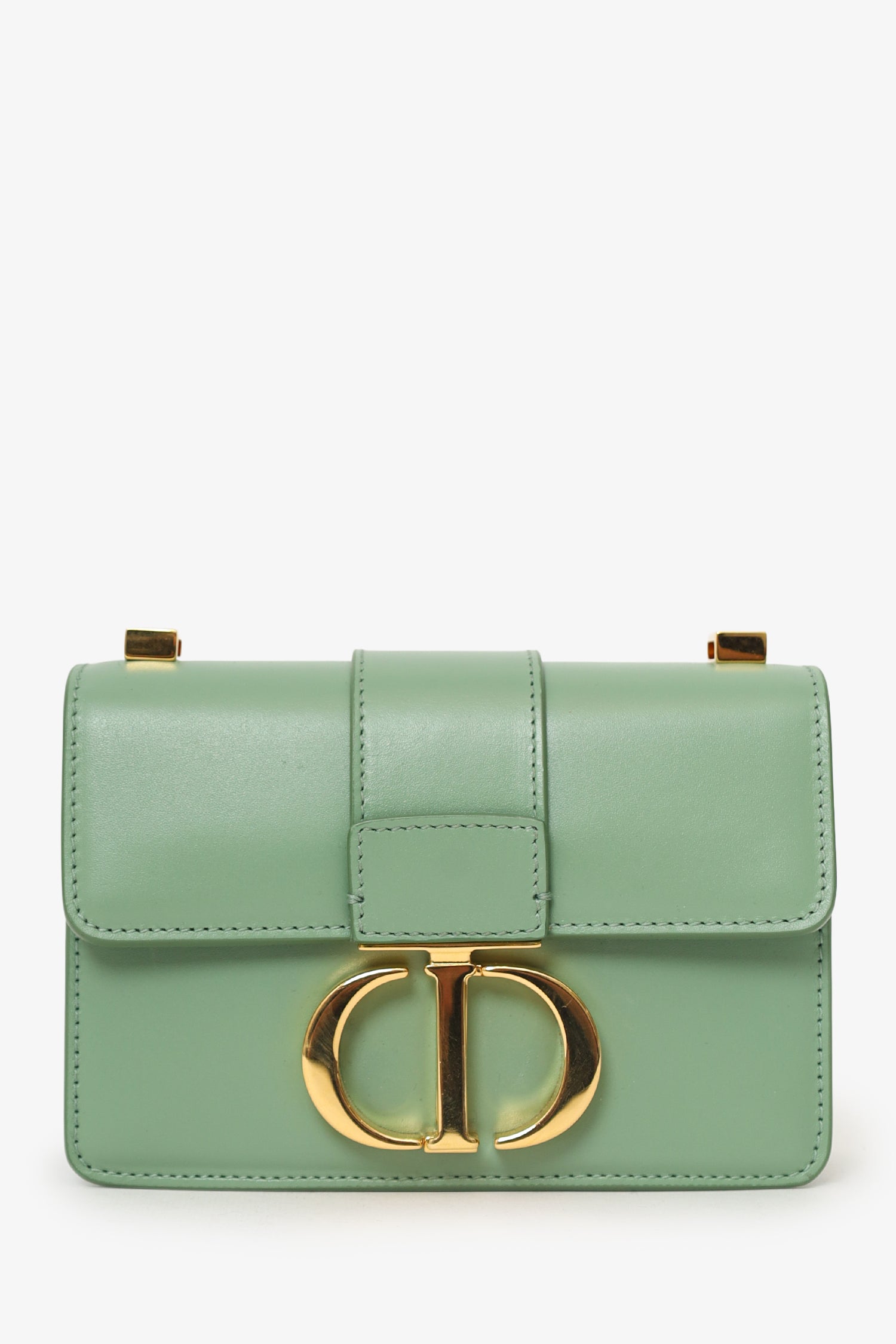 Christian Dior 2020 Green '30 Montaigne' Micro Crossbody