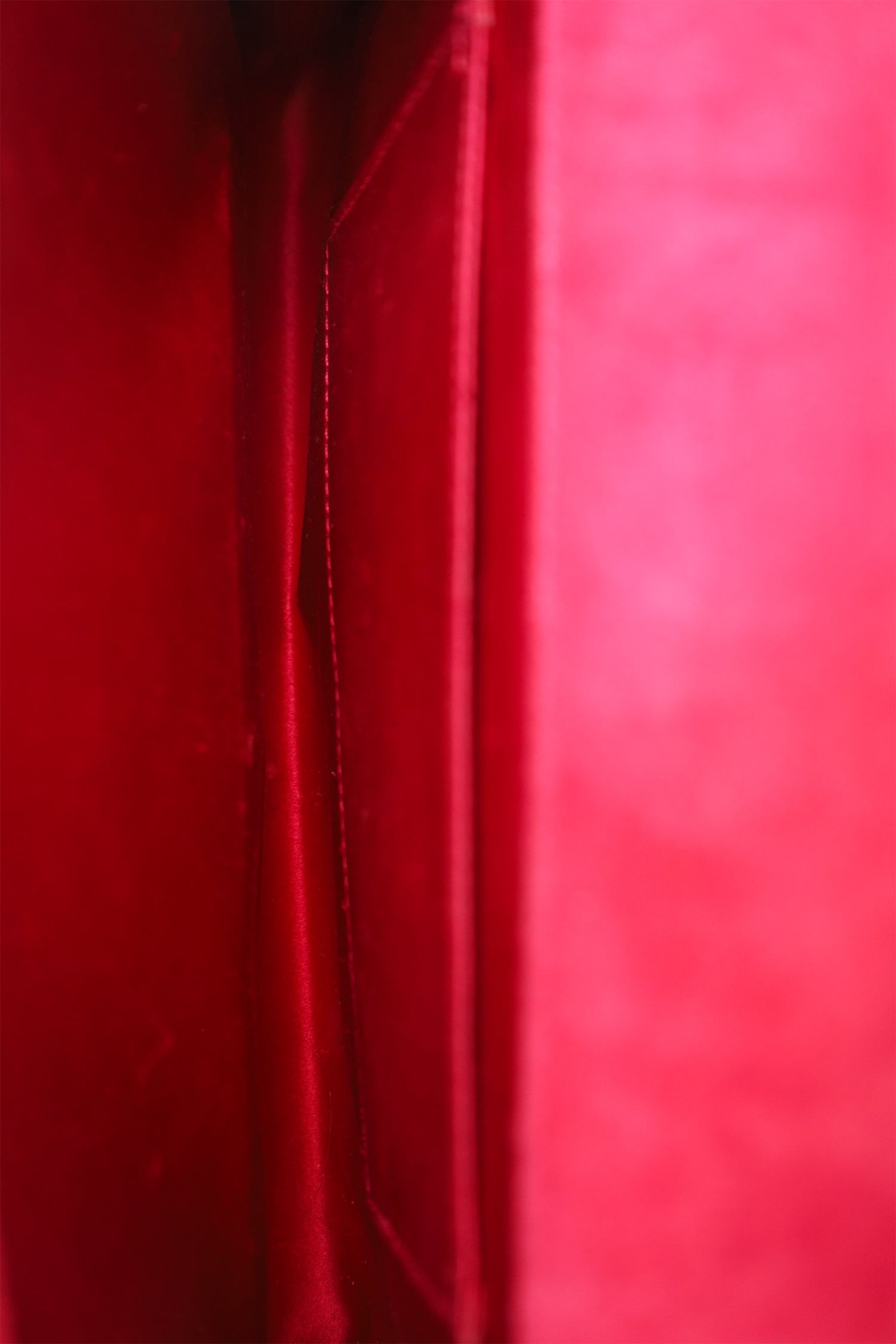 Saint Laurent Pink Patent Leather 'Belle de Jour' Clutch