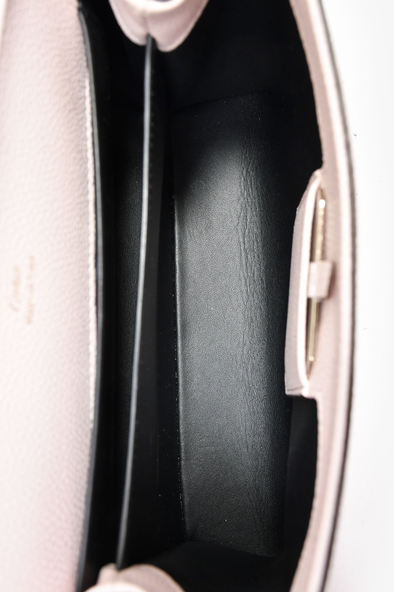 Cartier Pink Leather Small Panthere Graphique Shoulder Bag
