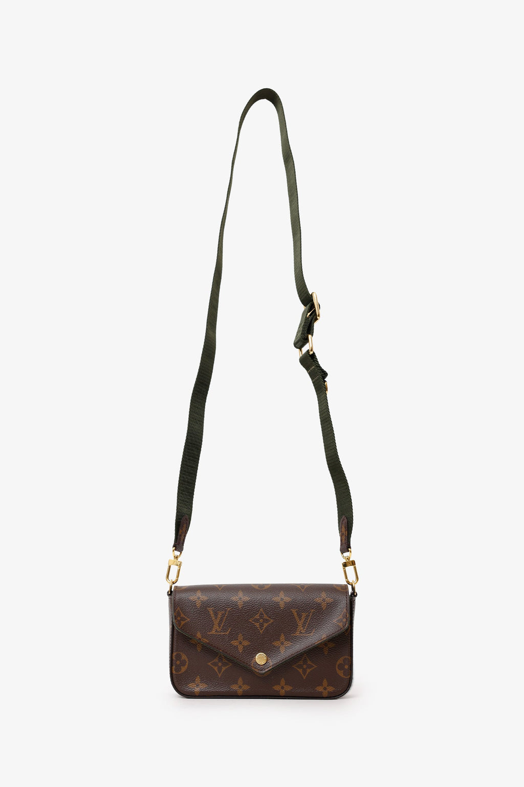 Louis Vuitton Monogram Canvas Félicie Strap & Go Crossbody