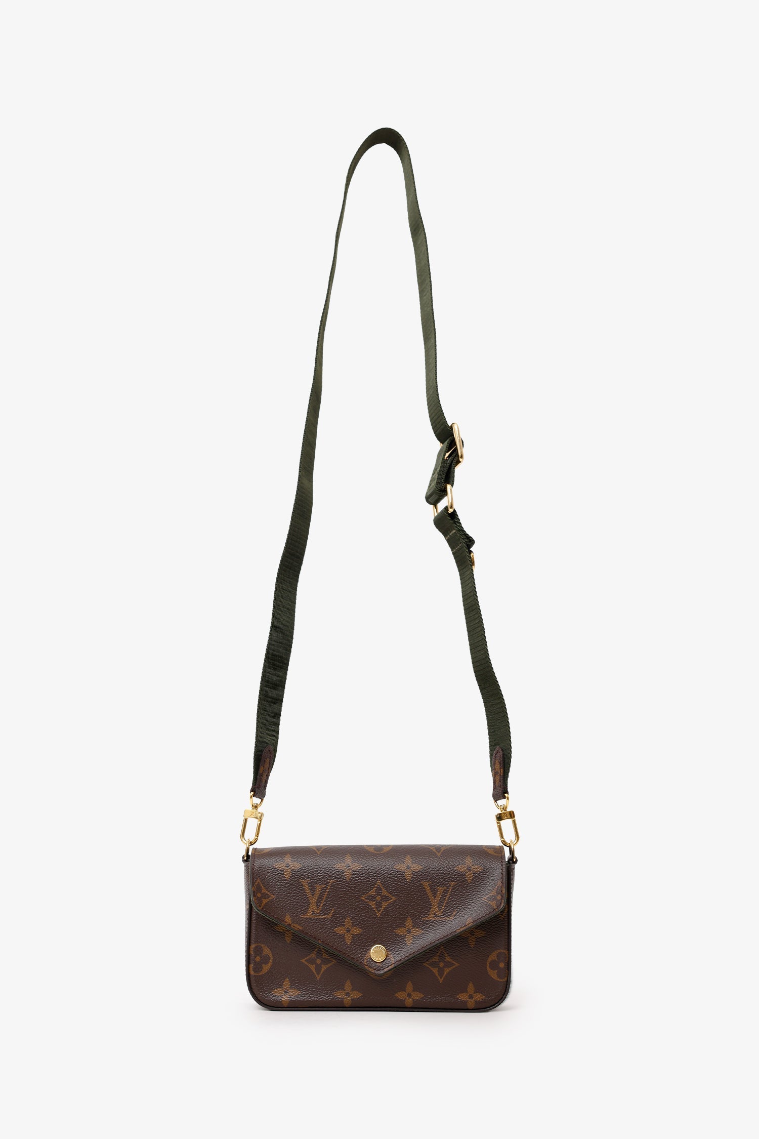 Louis Vuitton Monogram Canvas Félicie Strap & Go Crossbody