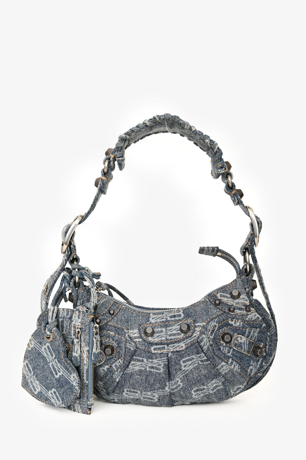 Balenciaga Light Denim 'Le Cagole' Extra Small Shoulder Bag