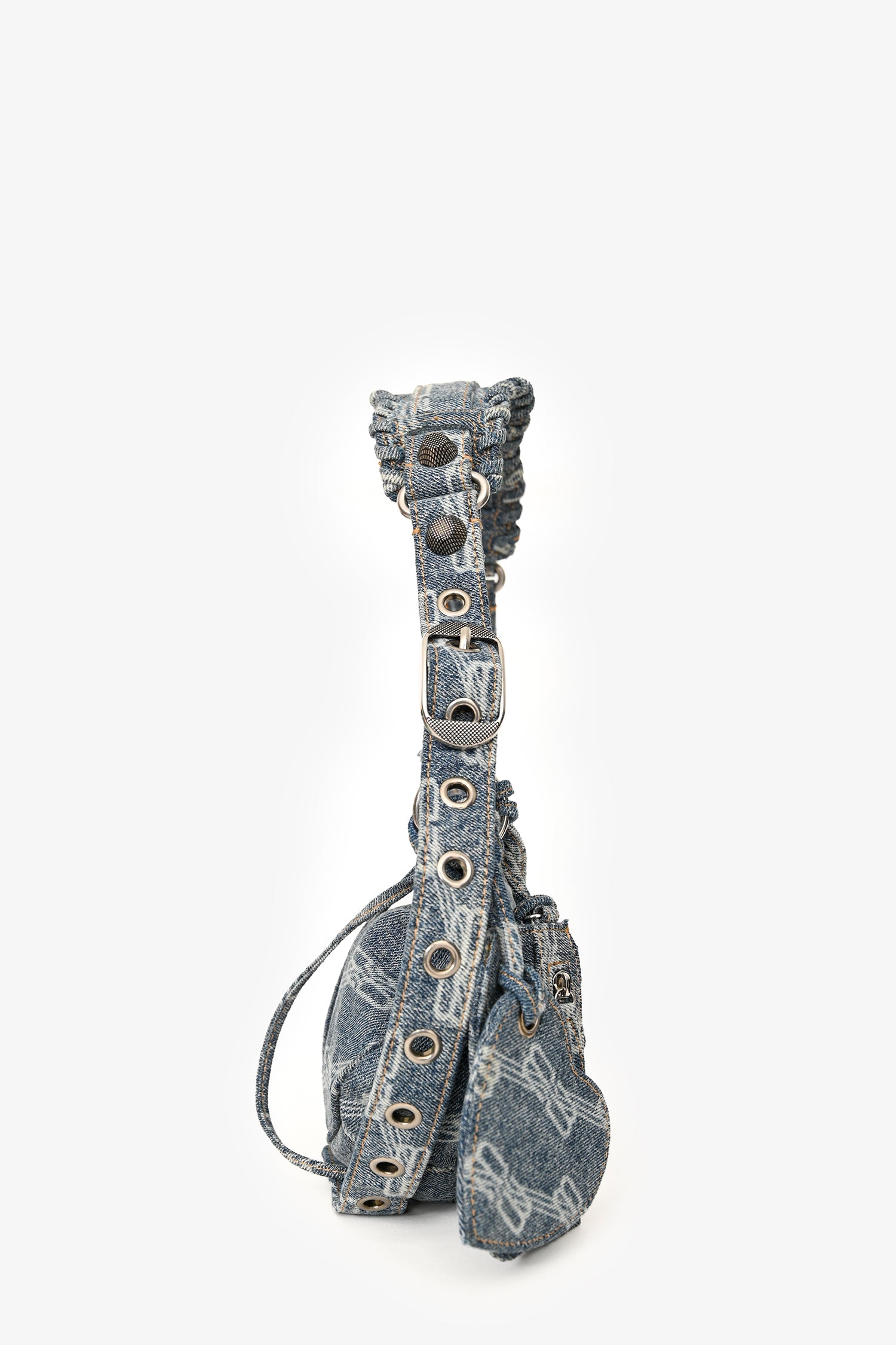 Balenciaga Light Denim 'Le Cagole' Extra Small Shoulder Bag