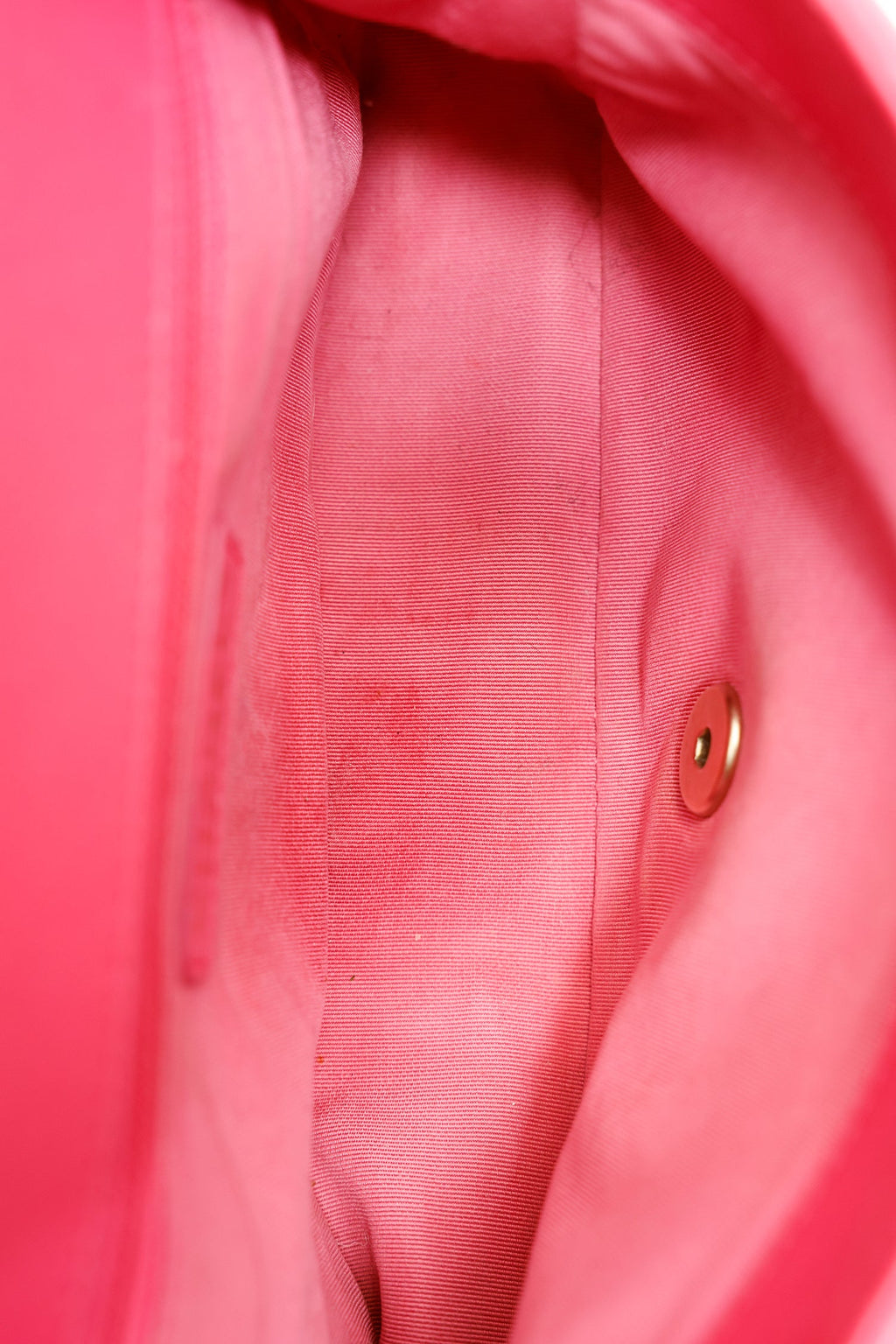 Pre-Loved Chanel™ 2015-16 Pink Lambskin Quilted Mini Mademoiselle Chic Flap