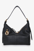 Christian Dior 2025 Black Flat Macrocannage Medium Dior Voyage Bag GHW