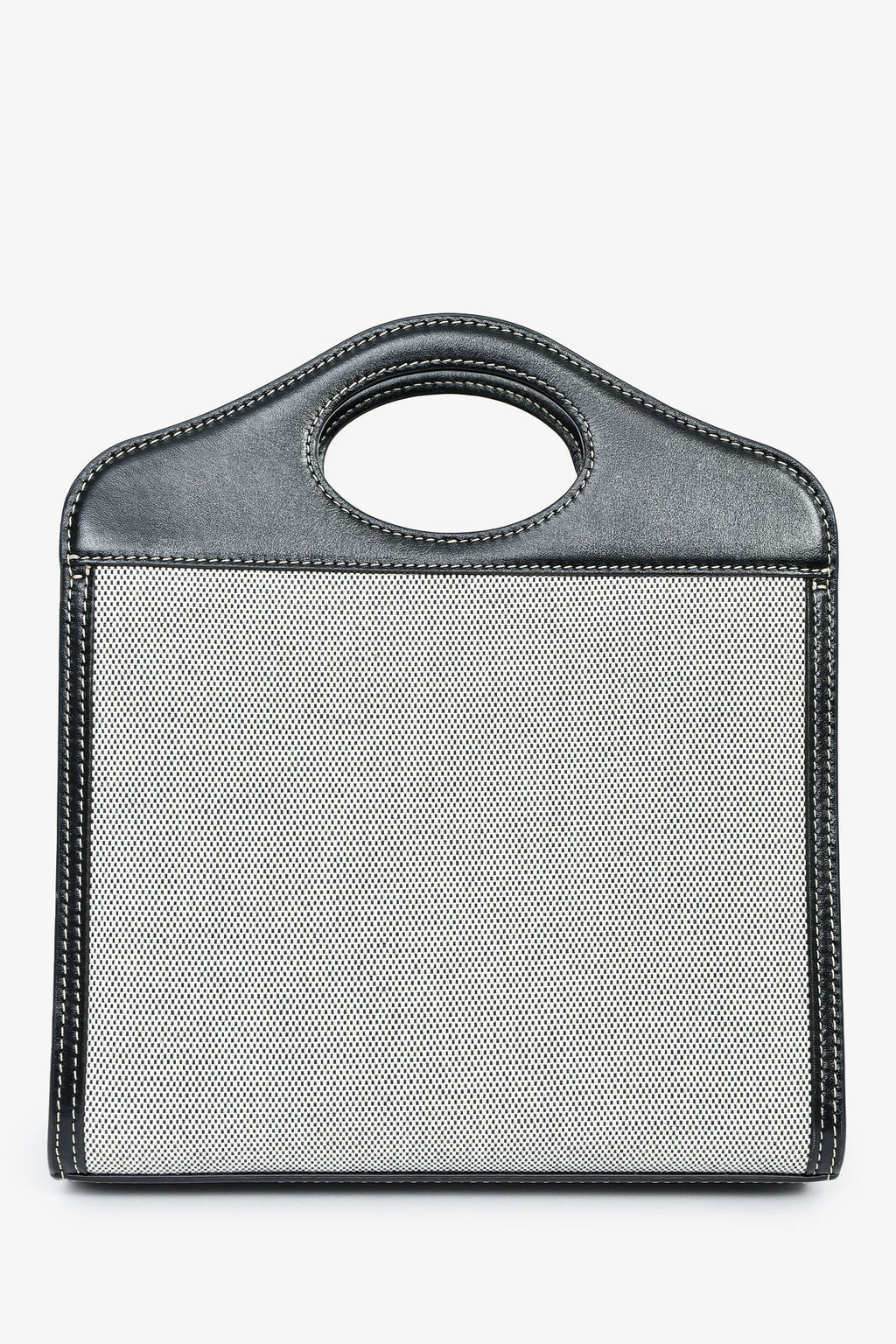 Burberry Black Canvas/Leather Mini Pocket Bag