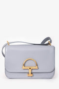 Gucci Grey Patent 'Siena' Small Shoulder Bag