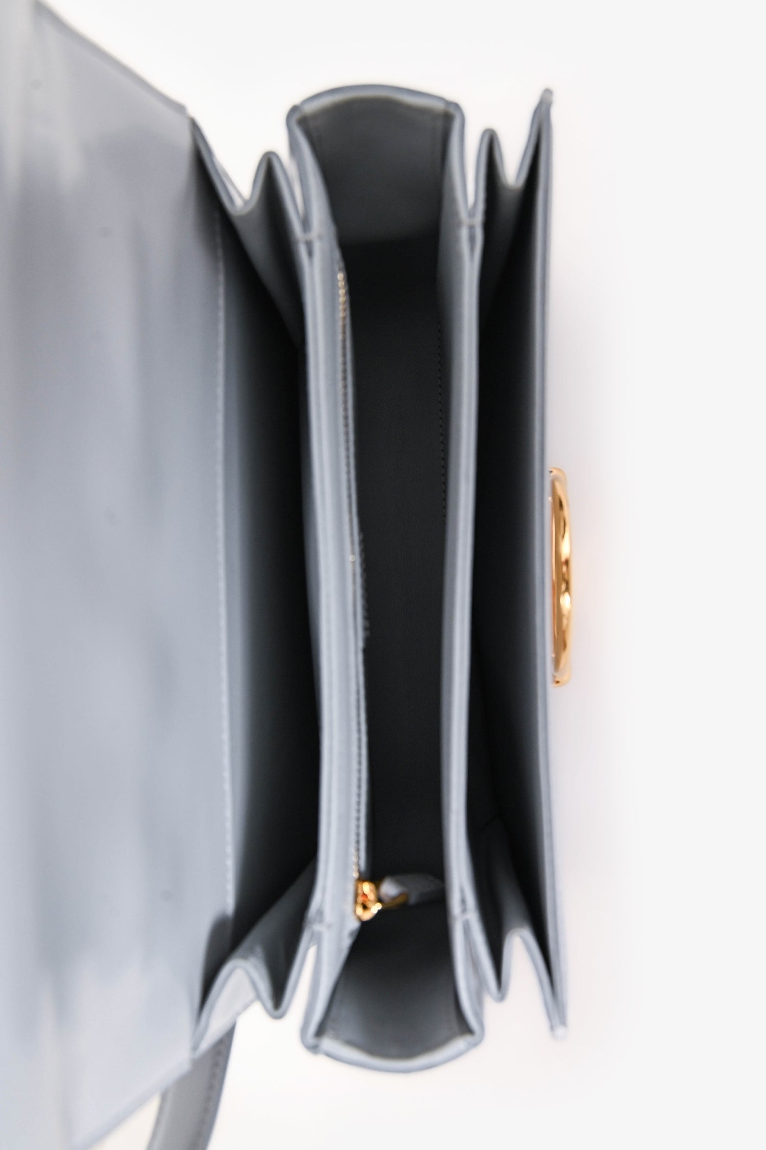 Gucci Grey Patent 'Siena' Small Shoulder Bag