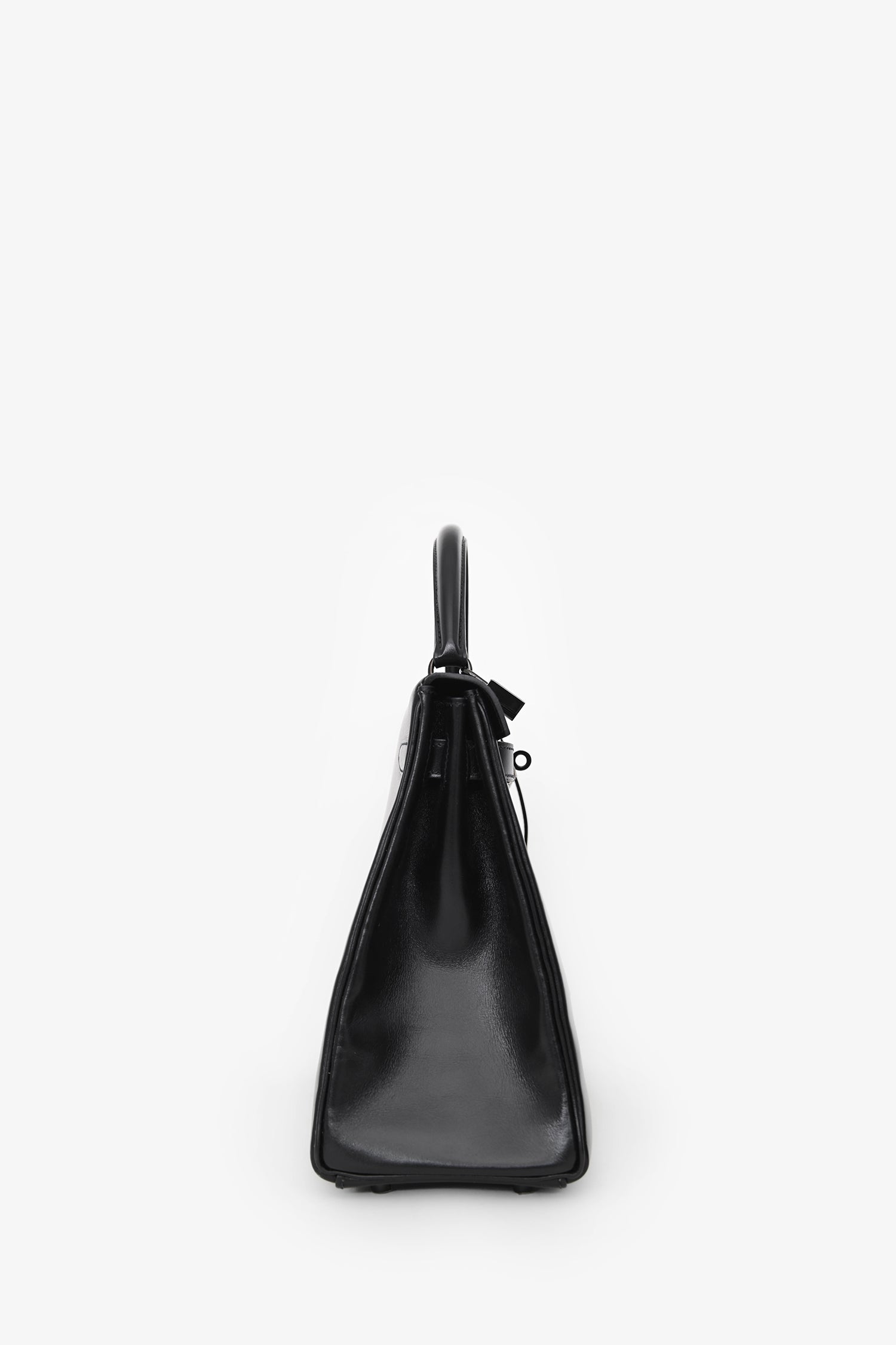 Hermès 2010 Black Box Leather So Black Kelly 32