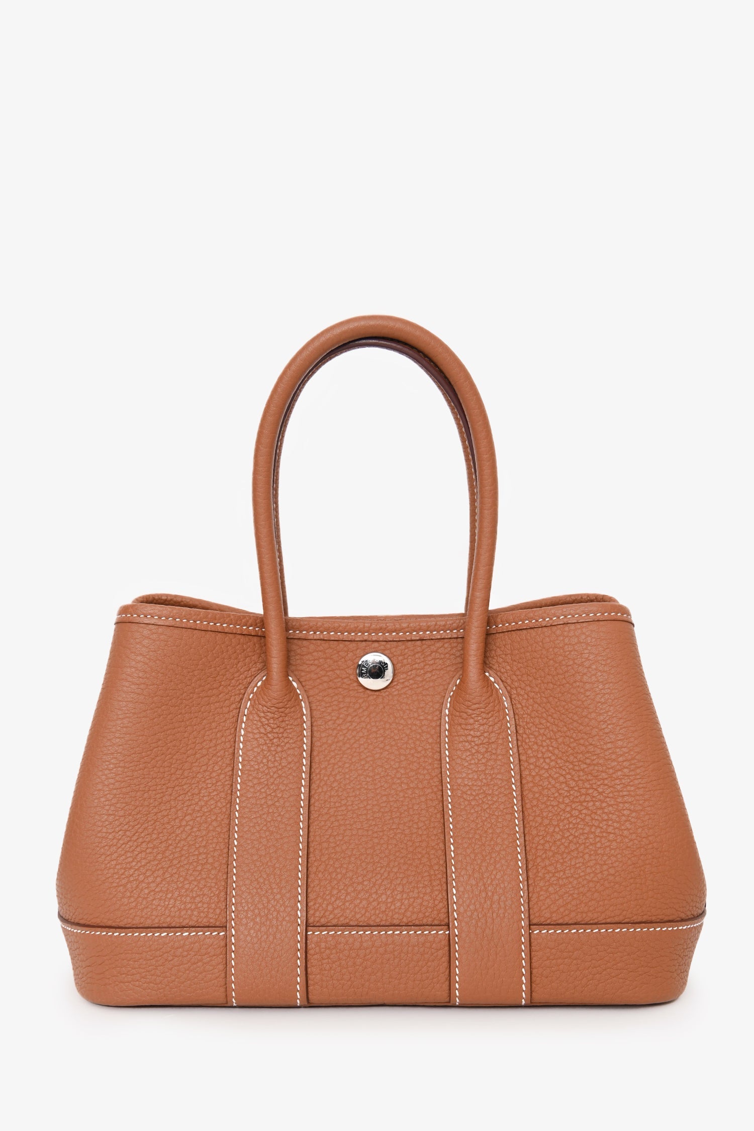 Hermès 2024 Gold Togo Leather Mini 23 Garden Party