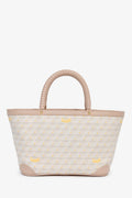 Faure Le Page Pink Coated Canvas 'Daily Battle 19' Mini Tote With Strap