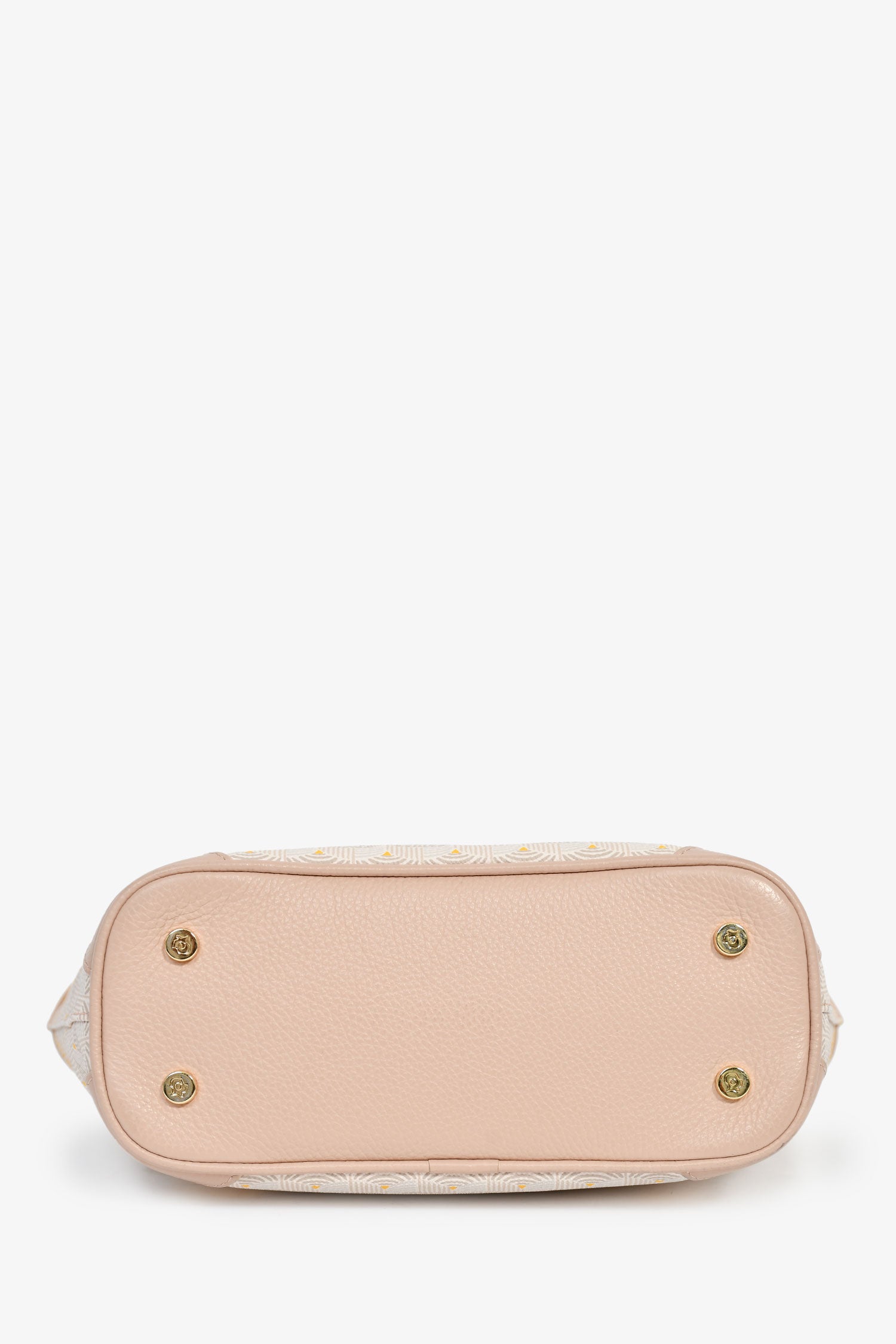 Faure Le Page Pink Coated Canvas 'Daily Battle 19' Mini Tote With Strap