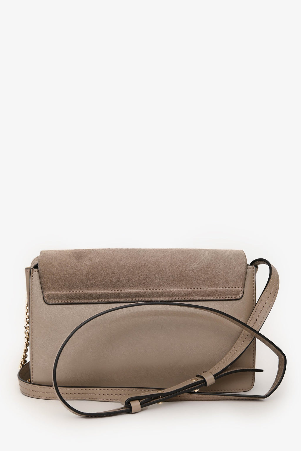 Chloé 2016 Grey Leather Faye Crossobody