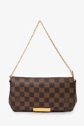Louis Vuitton 2014 Damier Ebene Eva Pochette With Strap