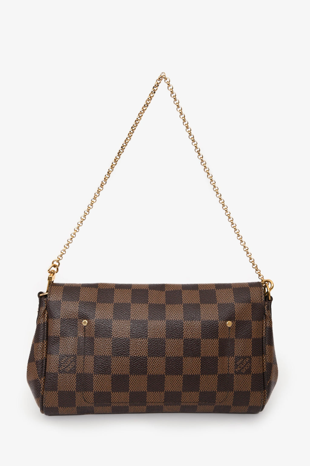 Louis Vuitton 2014 Damier Ebene Eva Pochette With Strap