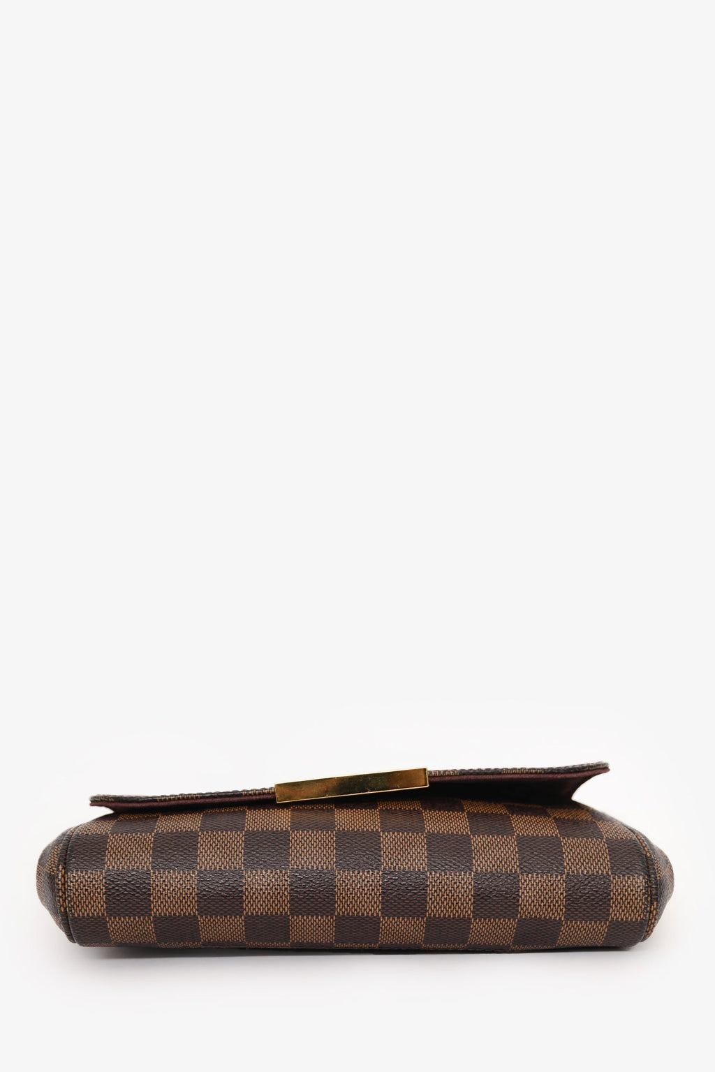 Louis Vuitton 2014 Damier Ebene Eva Pochette With Strap