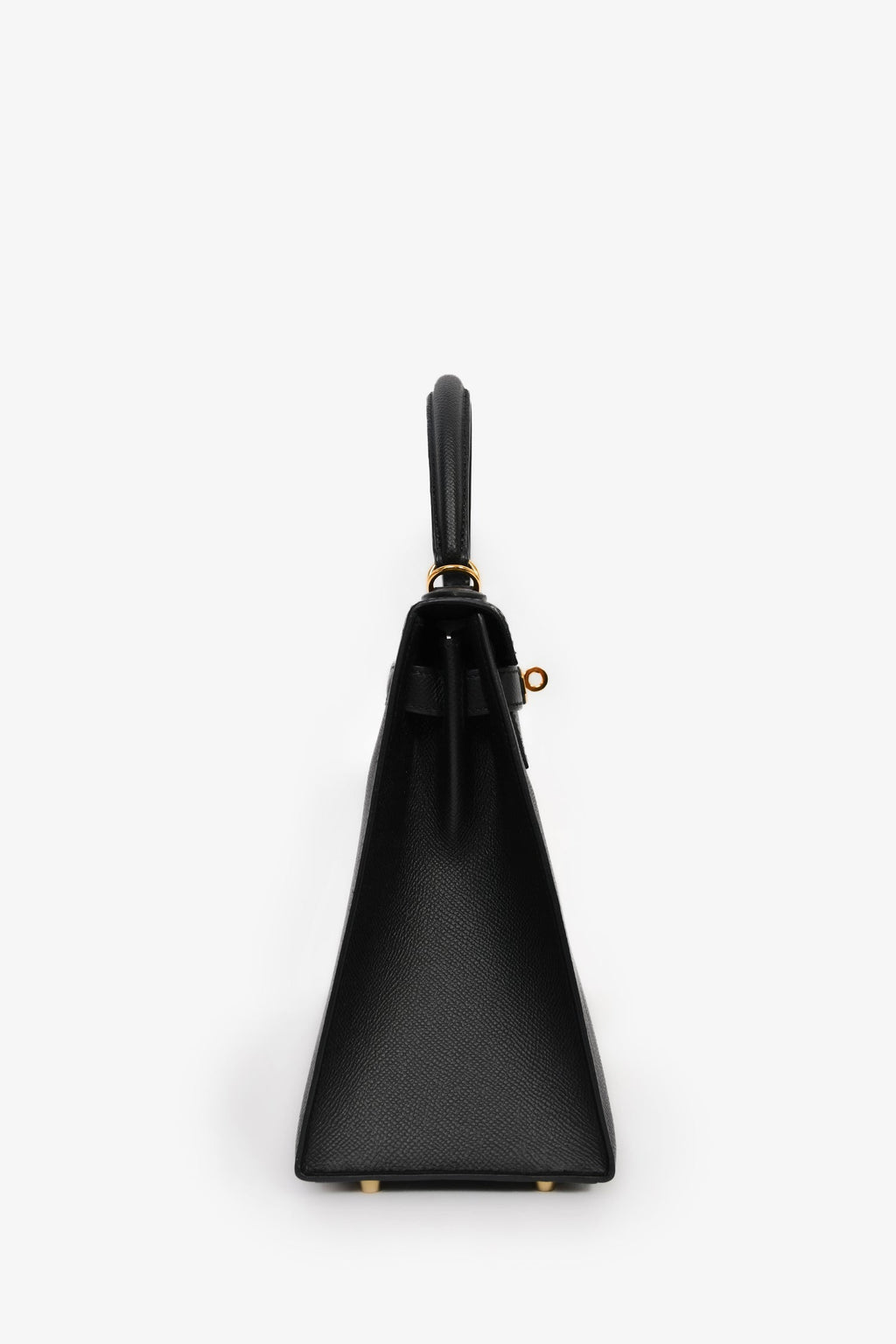 Hermès 2018 Black Epsom Leather Kelly 28 with Strap