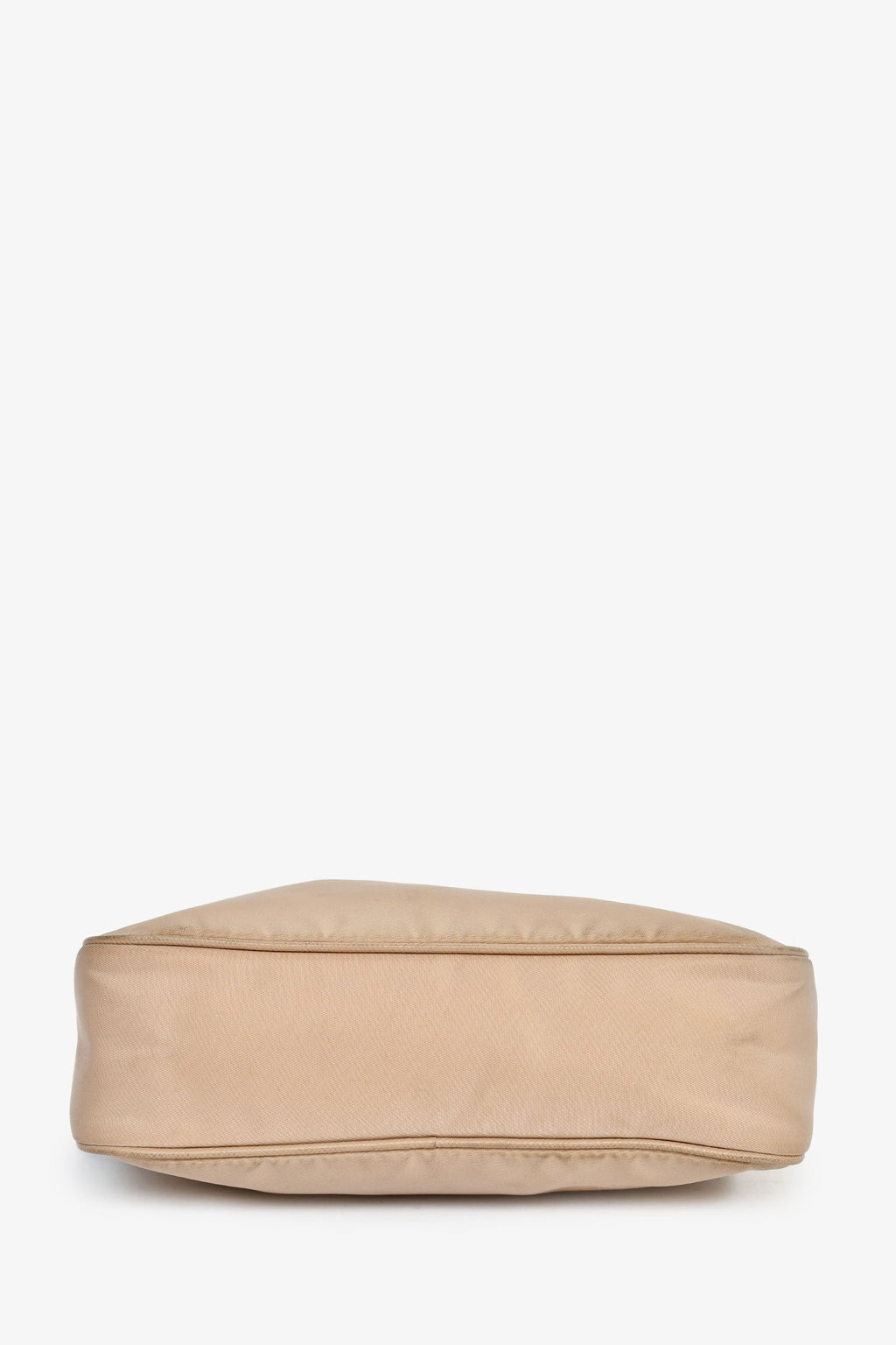 Prada Beige Re-Nylon Re-Edition 2005 Crossbody Bag With Chain & Pouch