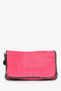 Stella McCartney Pink Vegan Leather Falabella Shoulder Bag