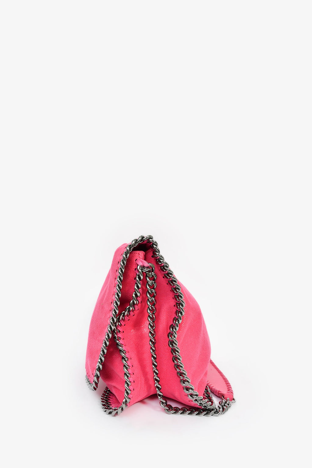 Stella McCartney Pink Vegan Leather Falabella Shoulder Bag