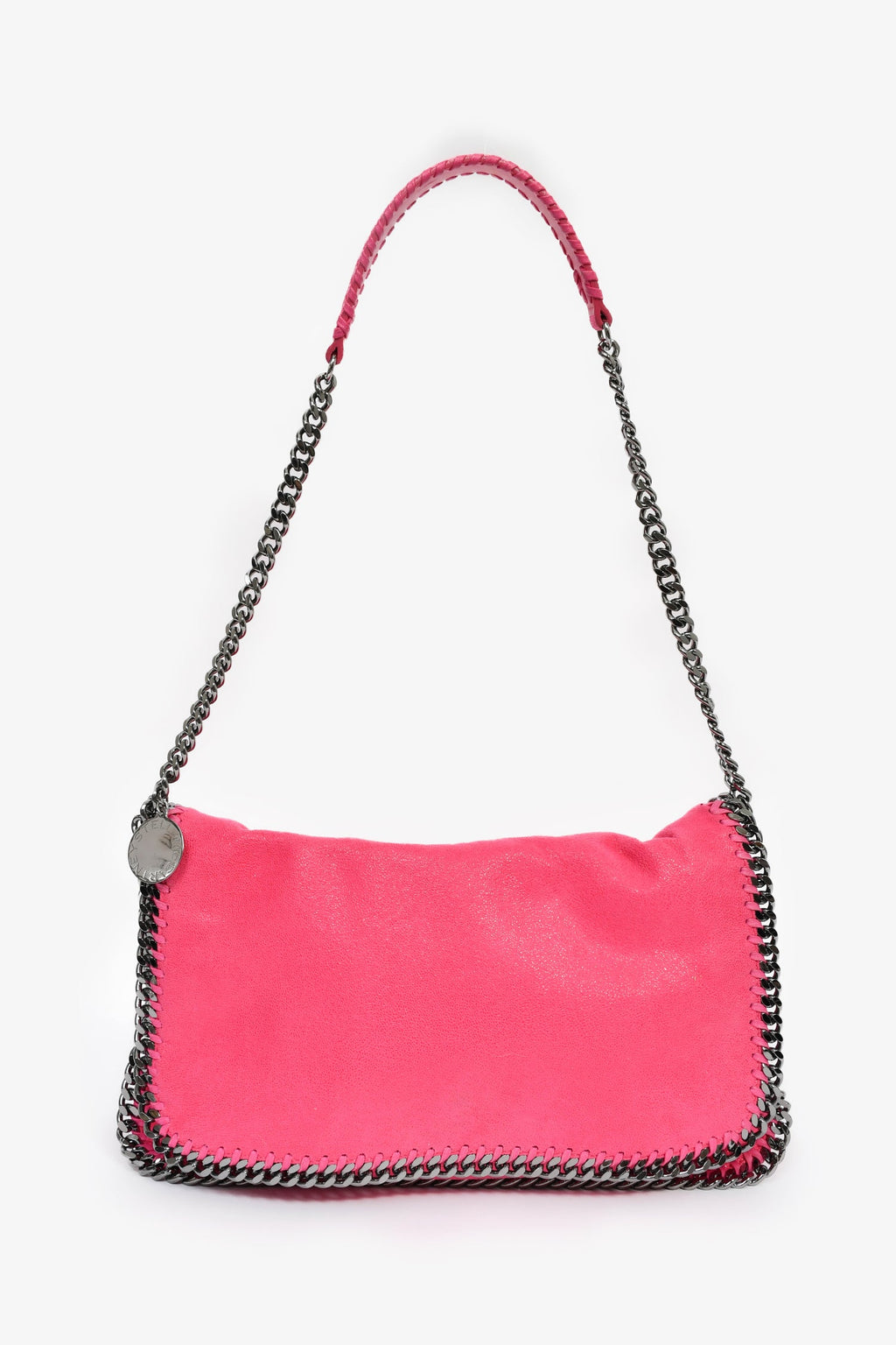 Stella McCartney Pink Vegan Leather Falabella Shoulder Bag