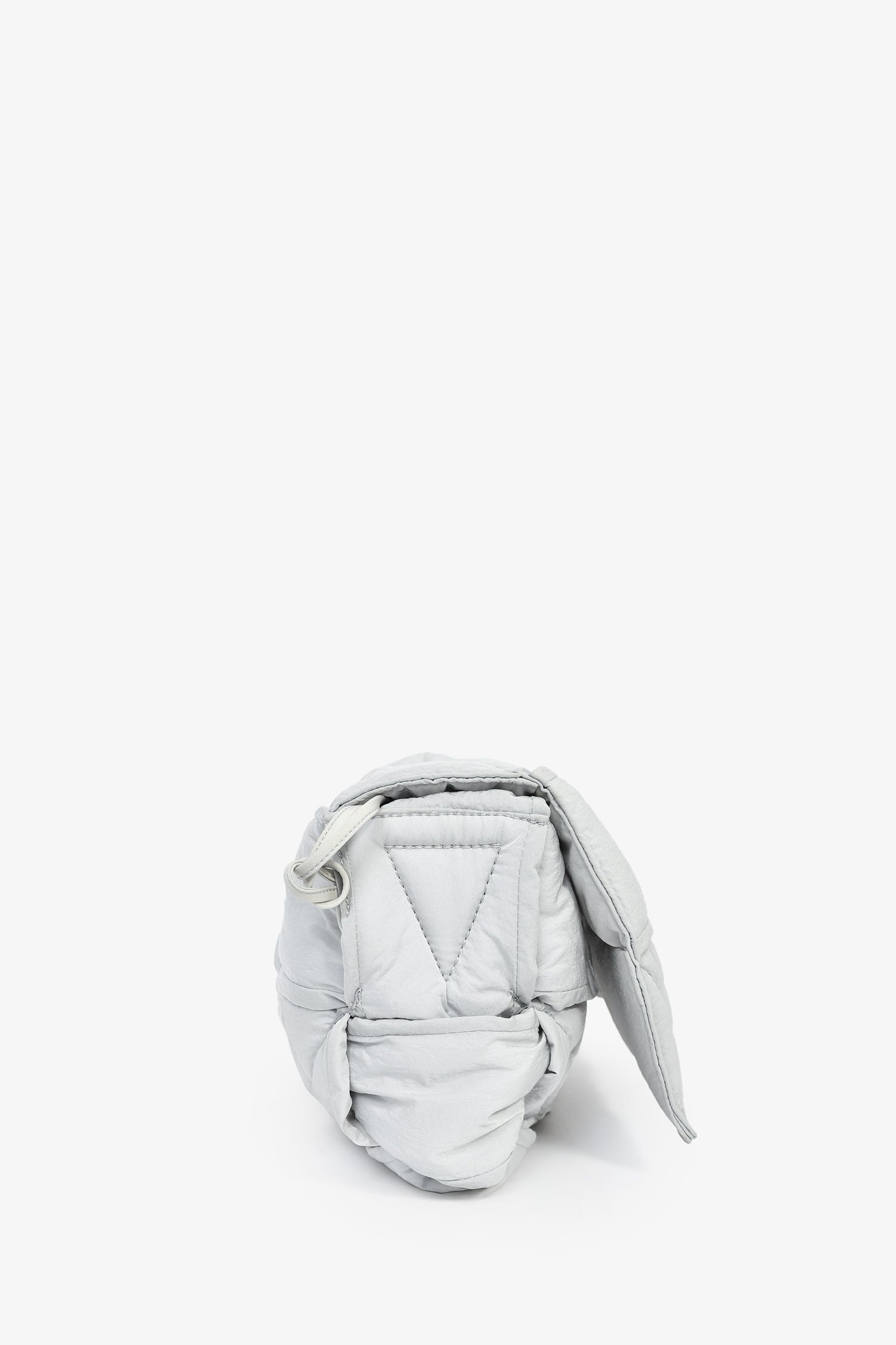 Bottega Veneta Grey Padded Tech Cassette Crossbody Bag