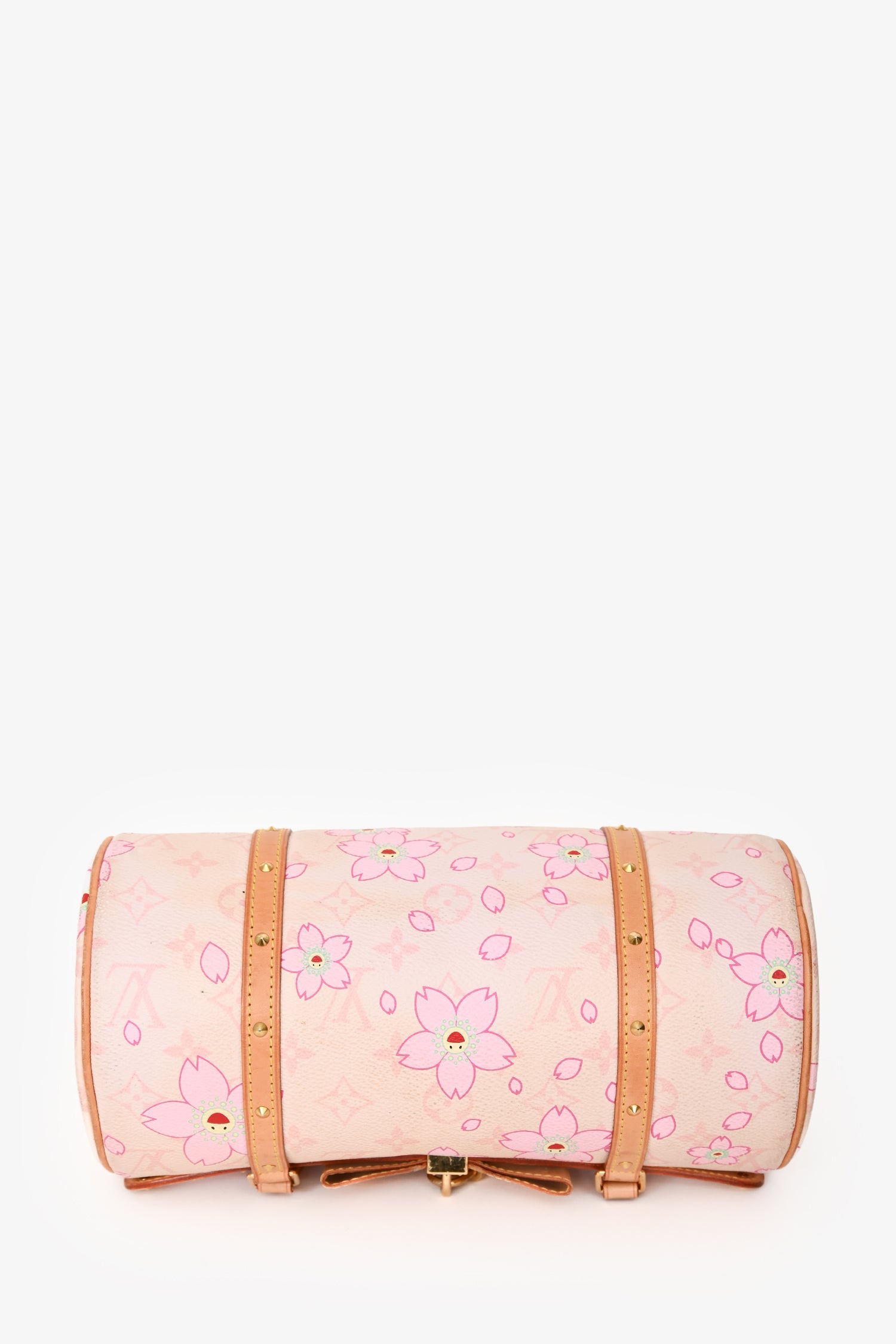 Louis Vuitton x Takashi Murakami 2003 Pink Monogram Cherry Blossom 'Papillon' 28