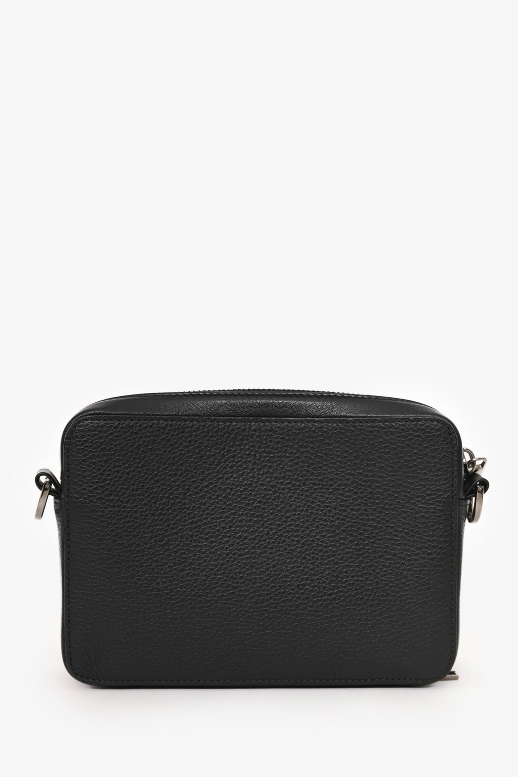 Christian Dior Black Leather CD Icon Zipped Pouch Crossbody Bag