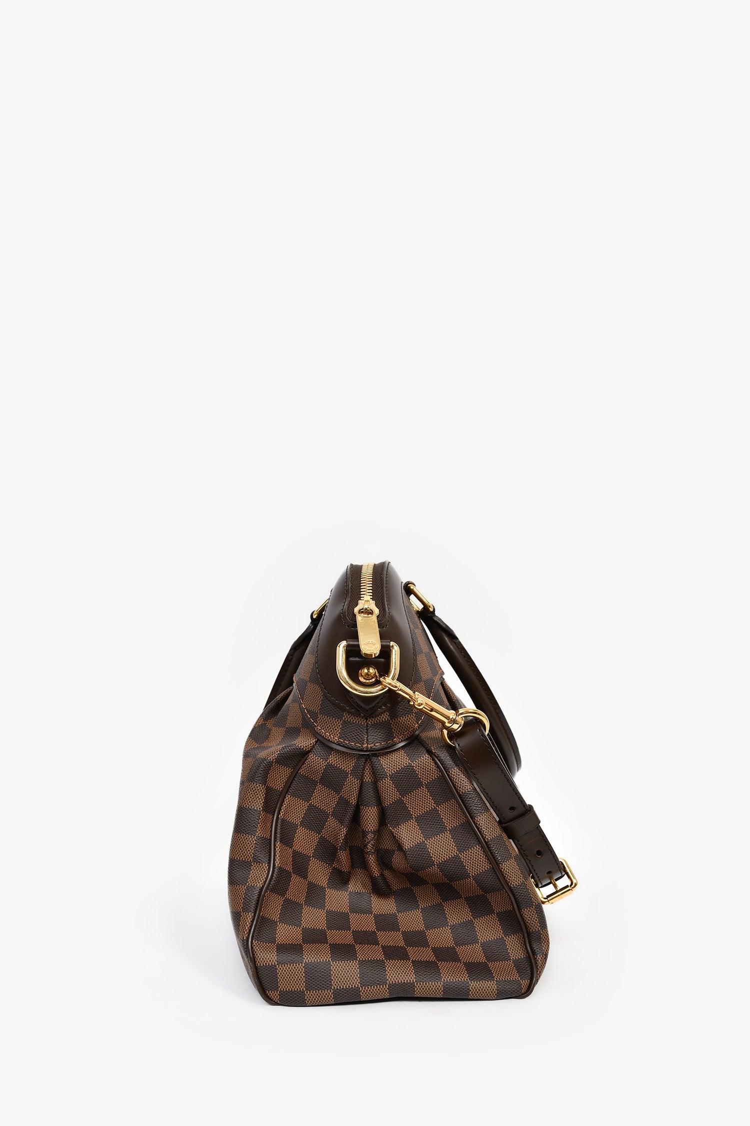 Louis Vuitton Damier Ebene 'Trevi' GM Top Handle with Strap