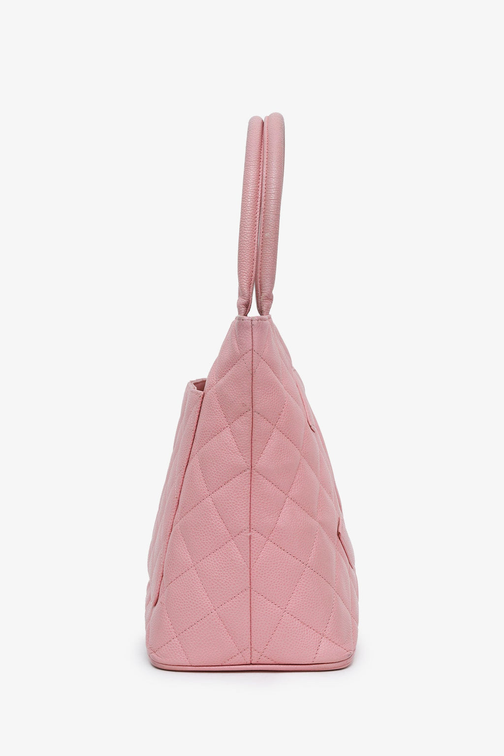 Pre-Loved Chanel™ 2004-05 Pink Caviar Medallion Tote