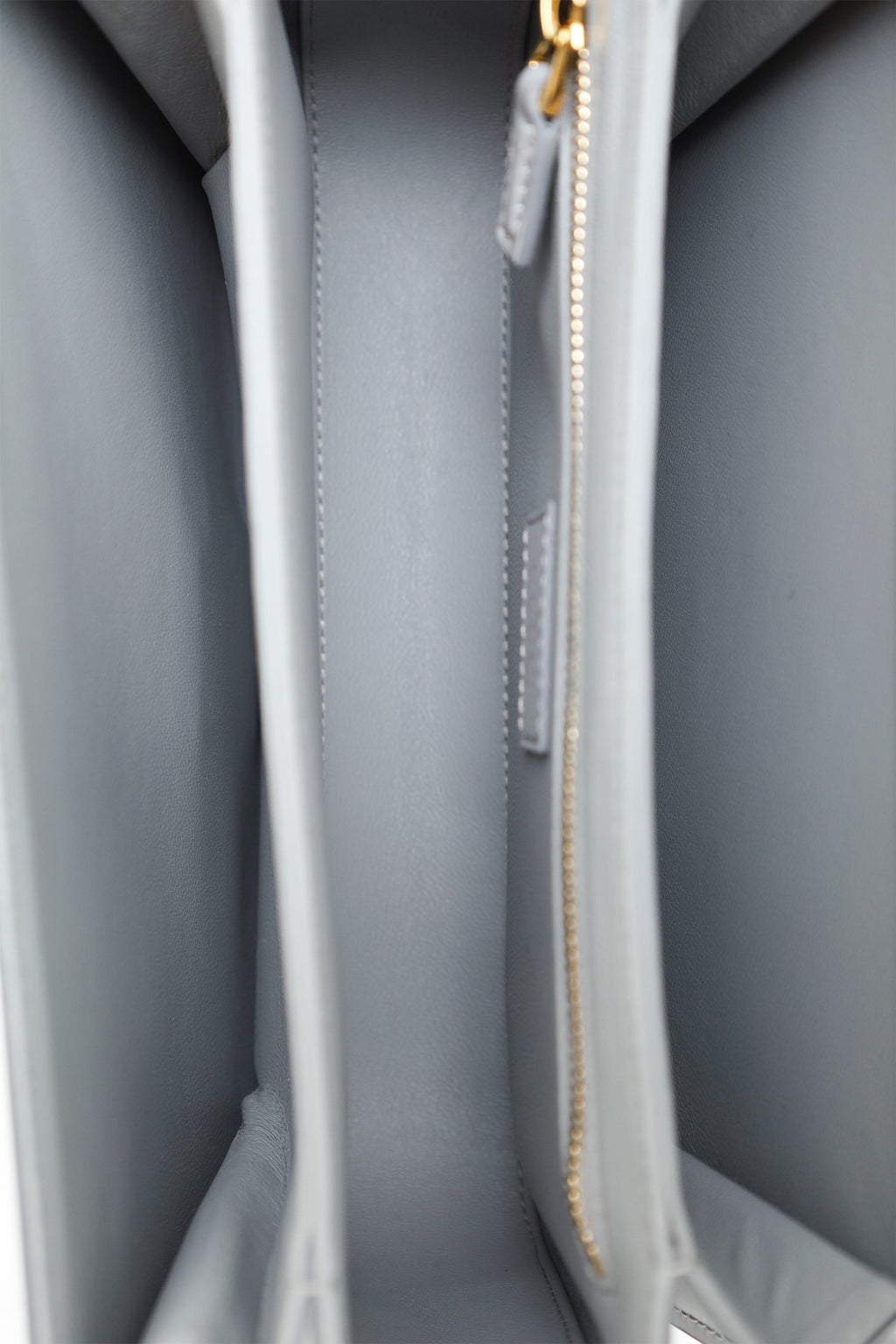 Gucci Grey Calfskin Horsebit Siena Small Shoulder Bag